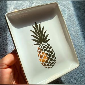 🍍Jewelry Dish / Trinket Tray — Gold Pineapple!